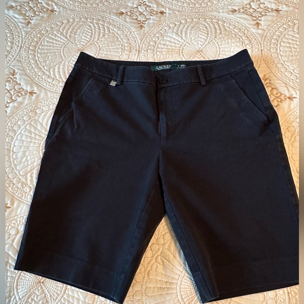Lauren Ralph Lauren Black Women’s Bermuda Shorts